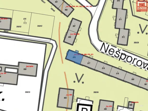 Pronájem bytu 1+1, Olomouc - Povel, Nešporova, 31 m2