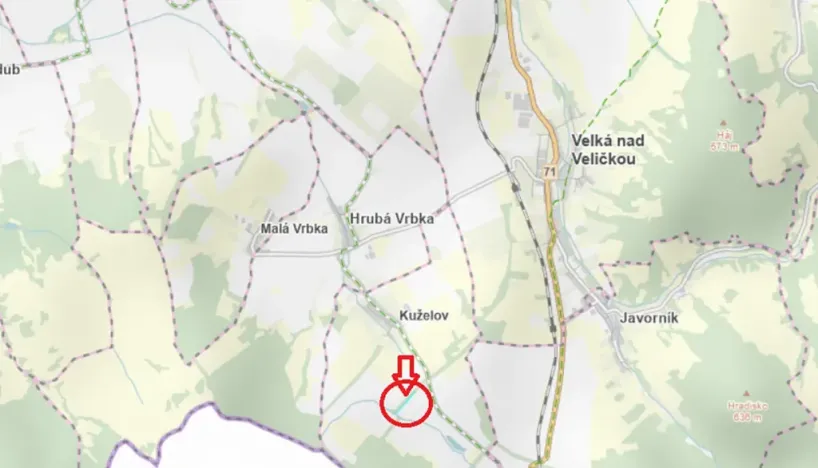 Prodej lesa, Kuželov, 2959 m2