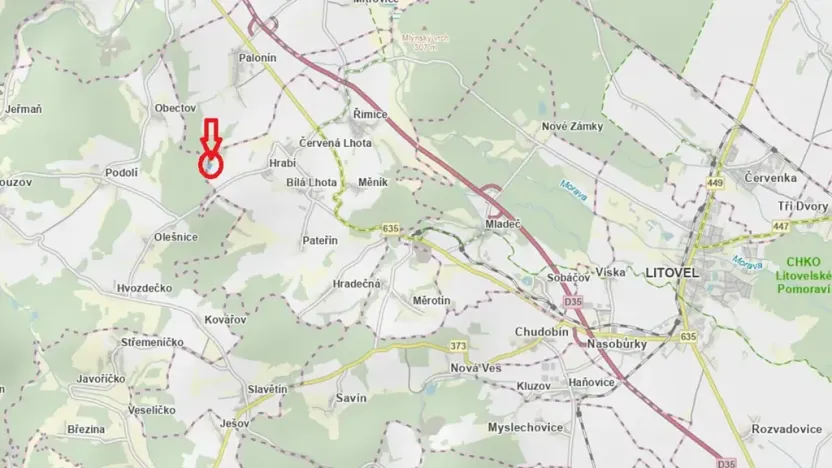 Prodej lesa, Bílá Lhota, 6162 m2