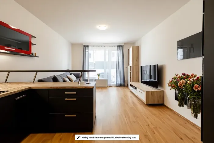 Pronájem bytu 2+kk, Praha - Letňany, Chlebovická, 56 m2