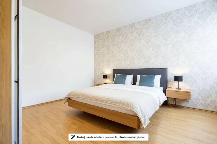 Pronájem bytu 2+kk, Praha - Letňany, Chlebovická, 56 m2