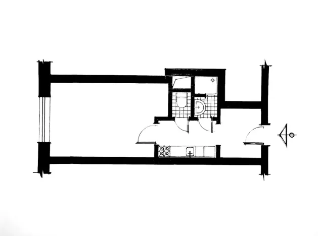 Prodej bytu 1+kk, Praha - Braník, Vavřenova, 28 m2