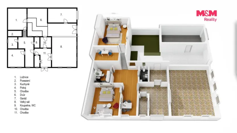 Prodej rodinného domu, Uzeničky - Černívsko, 163 m2