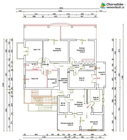 Prodej bytu 2+kk, Pag, Chorvatsko, 50 m2