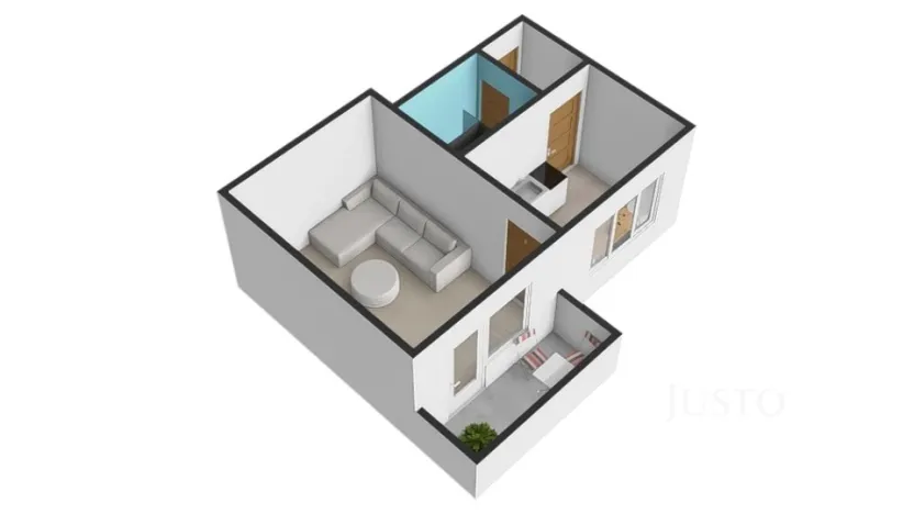 Prodej bytu 1+1, Bechyně, Písecká, 35 m2