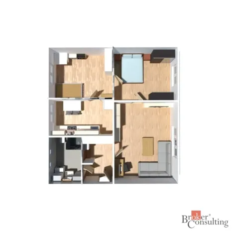 Prodej bytu 3+1, Hranice - Hranice I-Město, Nová, 71 m2