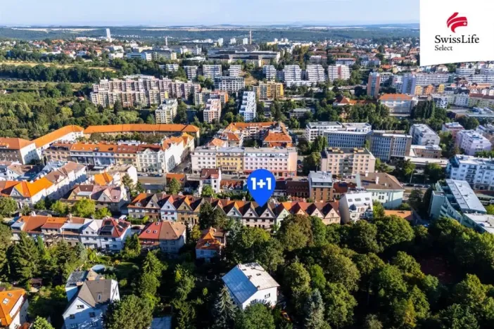 Prodej bytu 1+1, Praha - Břevnov, 8. listopadu, 25 m2
