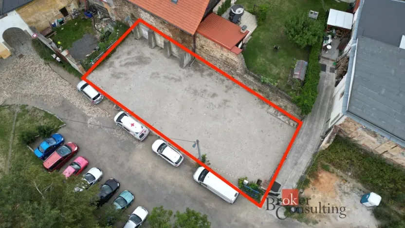 Pronájem komerčního pozemku, Rokycany - Plzeňské Předměstí, Dolní příkopy, 348 m2