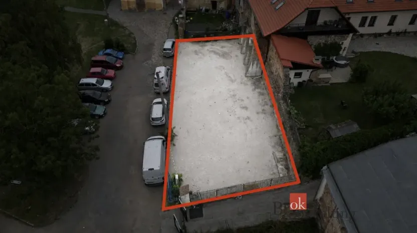 Pronájem komerčního pozemku, Rokycany - Plzeňské Předměstí, Dolní příkopy, 348 m2