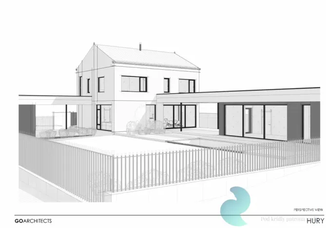 Prodej pozemku pro bydlení, Hůry, 855 m2