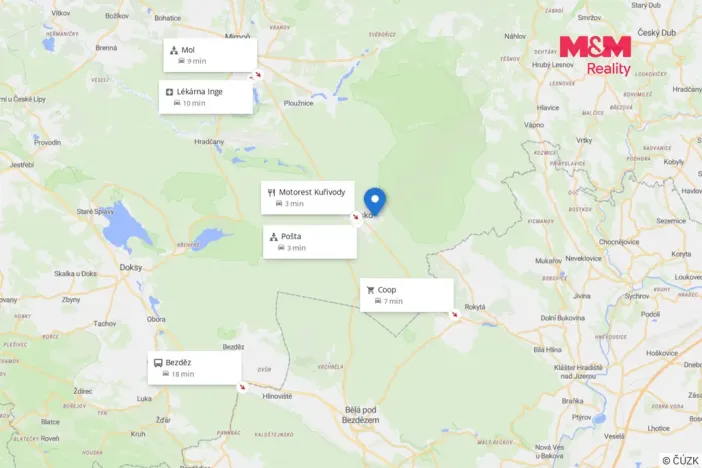 Prodej komerčního pozemku, Ralsko - Kuřívody, 26028 m2