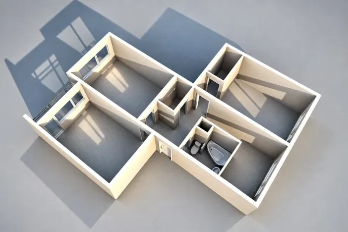 Prodej bytu 3+1, Jirkov, Pionýrů, 78 m2