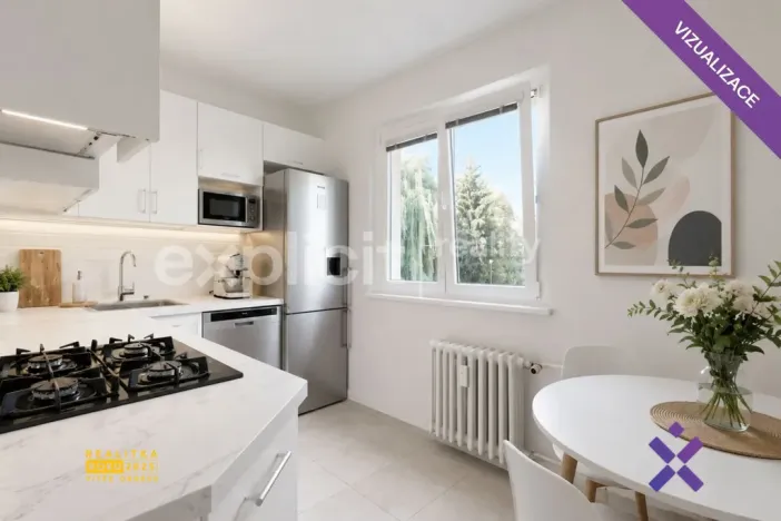 Prodej bytu 3+1, Zlín, Dukelská, 72 m2