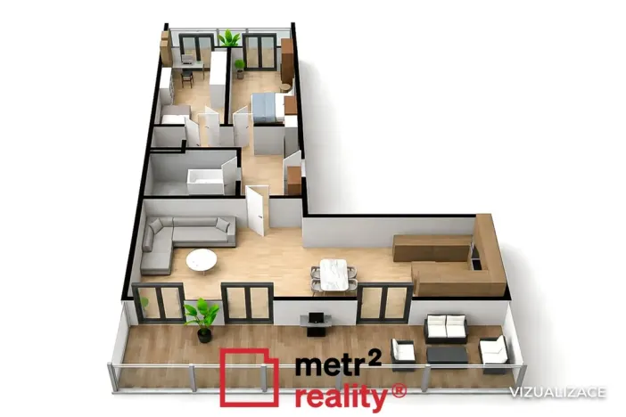 Prodej bytu 3+kk, Prostějov, Plumlovská, 131 m2