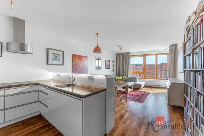 Prodej bytu 2+kk, Praha - Libeň, Kurta Konráda, 65 m2