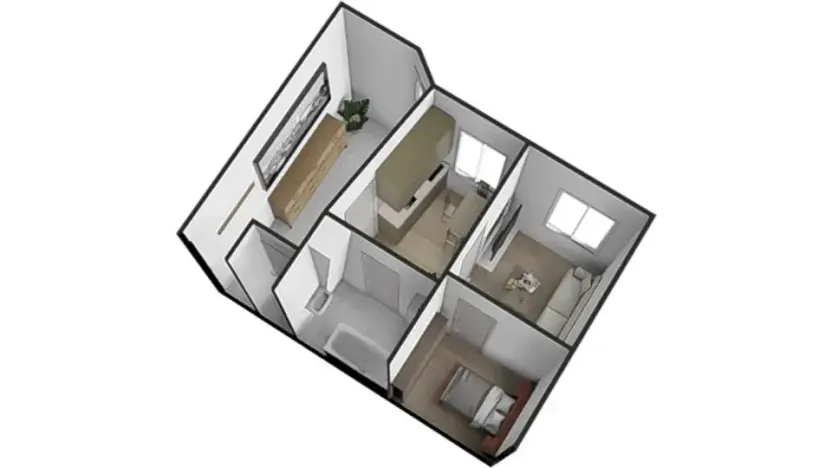 Pronájem rodinného domu, Rosice, Na Mýtě, 58 m2