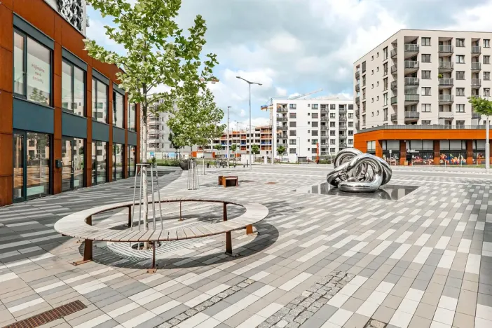 Prodej bytu 2+kk, Praha - Hlubočepy, náměstí Olgy Scheinpflugové, 47 m2