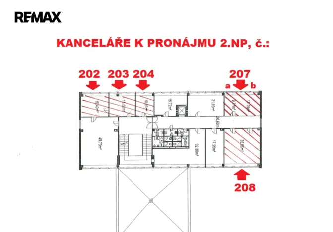 Pronájem kanceláře, Hradec Králové - Slezské Předměstí, Bratří Štefanů, 35 m2