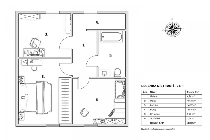 Prodej rodinného domu, Křenek, 95 m2