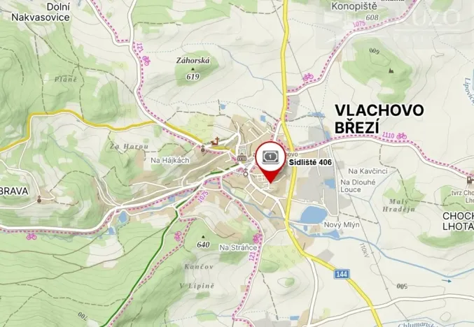 Prodej bytu 3+1, Vlachovo Březí, Sídliště, 64 m2