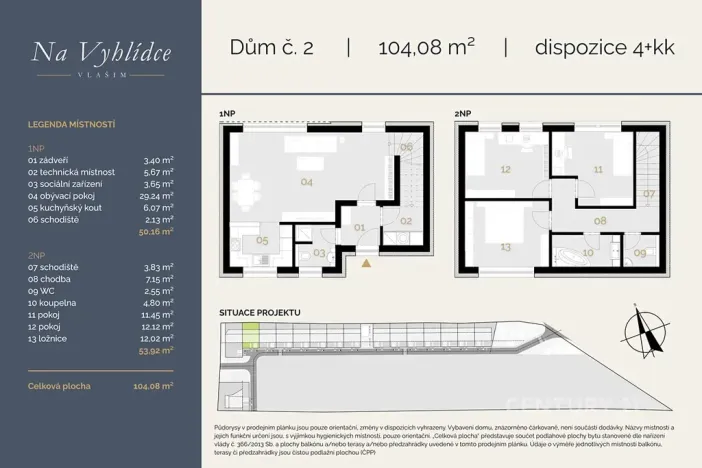 Prodej rodinného domu, Vlašim, 128 m2