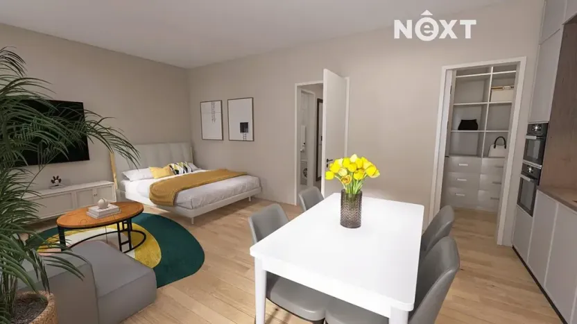 Prodej bytu 1+kk, Mělník, 33 m2