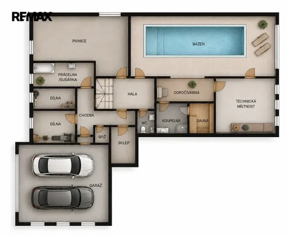 Prodej rodinného domu, Zruč-Senec, Na Slovanech, 570 m2