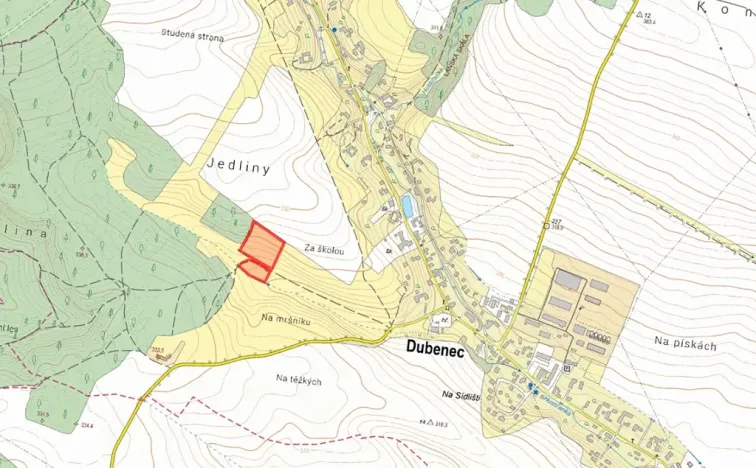 Prodej louky, Dubenec, 16981 m2