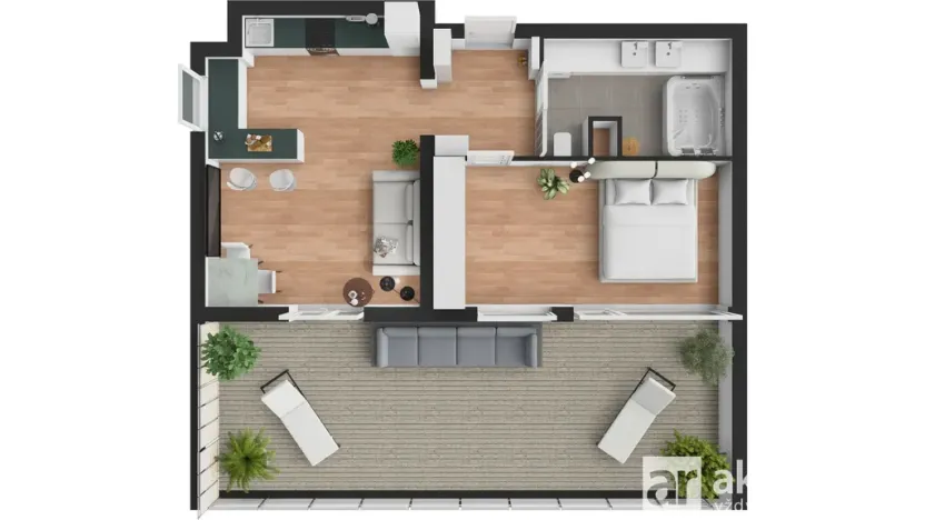 Prodej bytu 2+kk, Praha, Pastevců, 54 m2
