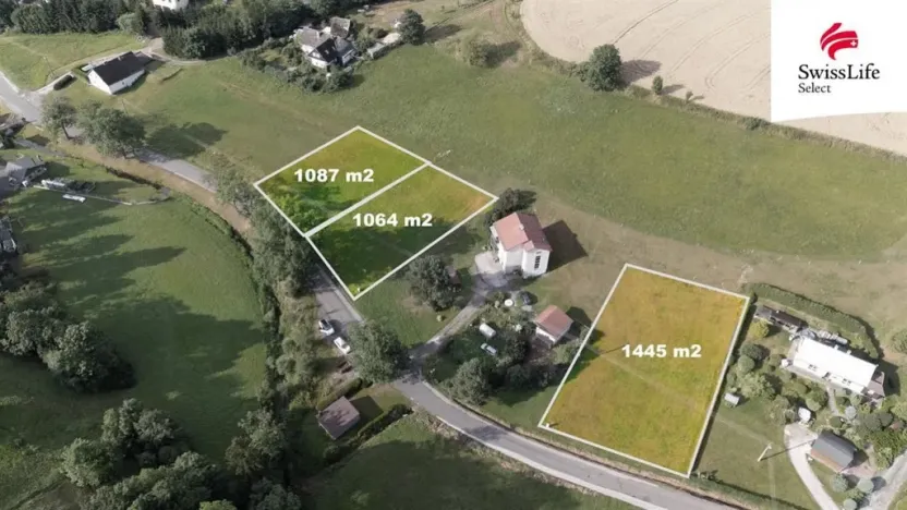 Prodej pozemku pro bydlení, Dolní Kalná, 1087 m2
