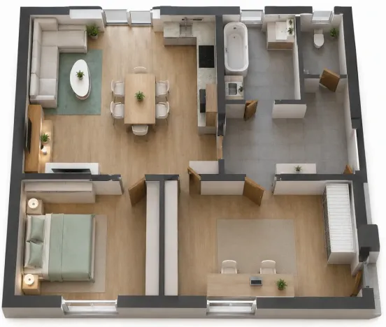Prodej bytu 3+kk, Holubice, 81 m2