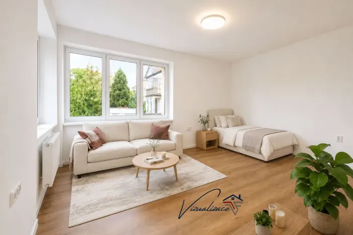 Pronájem bytu 1+1, Prostějov, Riegrova, 43 m2