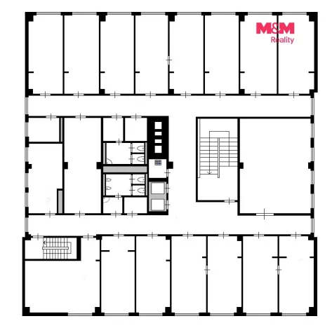Pronájem kanceláře, Brno - Štýřice, Horní, 20 m2