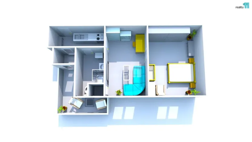 Prodej bytu 1+1, Kolín - Kolín IV, Havlíčkova, 49 m2