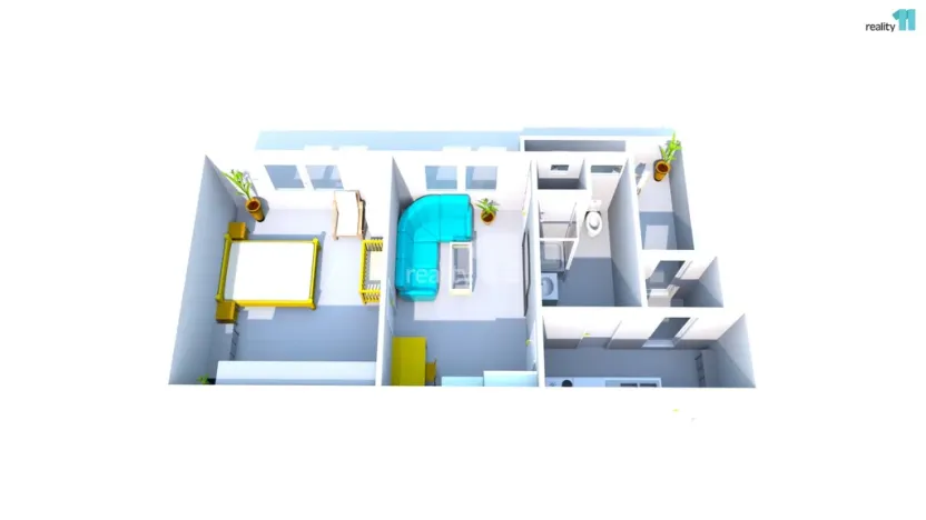 Prodej bytu 1+1, Kolín - Kolín IV, Havlíčkova, 49 m2