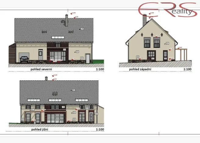 Prodej pozemku pro bydlení, Niměřice - Horní Cetno, 3869 m2