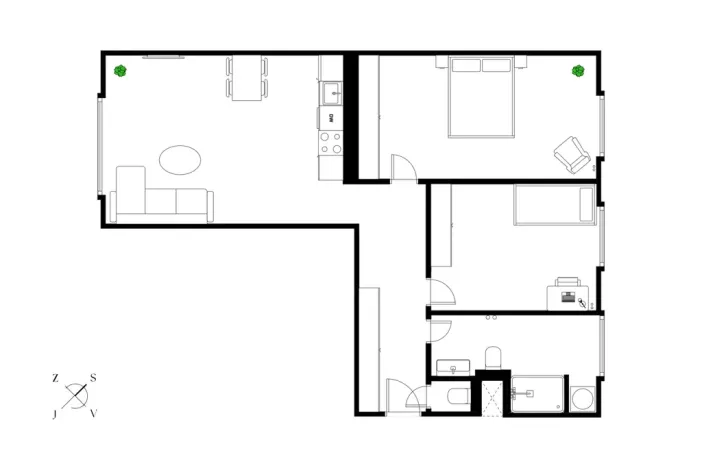 Prodej bytu 3+kk, Praha - Nusle, Hradeckých, 75 m2