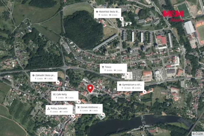 Pronájem bytu 4+kk, Klášterec nad Ohří, Chomutovská, 96 m2