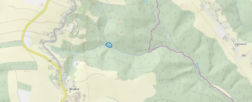Prodej louky, Strážná, 212 m2