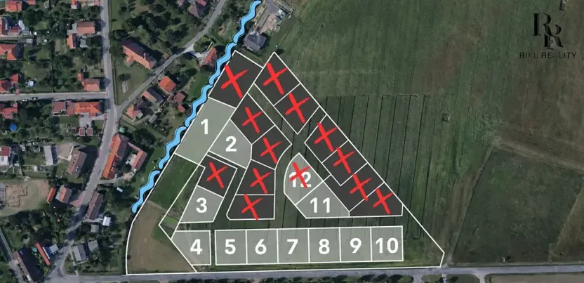 Prodej pozemku pro bydlení, Ráby, 981 m2