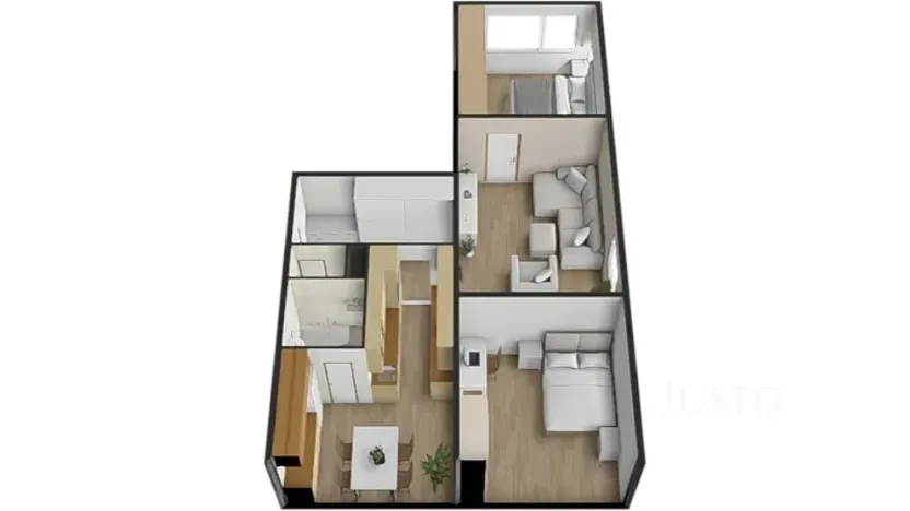 Prodej bytu 3+1, Písek, třída Přátelství, 61 m2