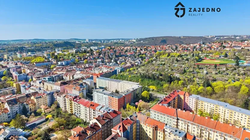 Pronájem bytu 2+kk, Brno, Jana Uhra, 53 m2