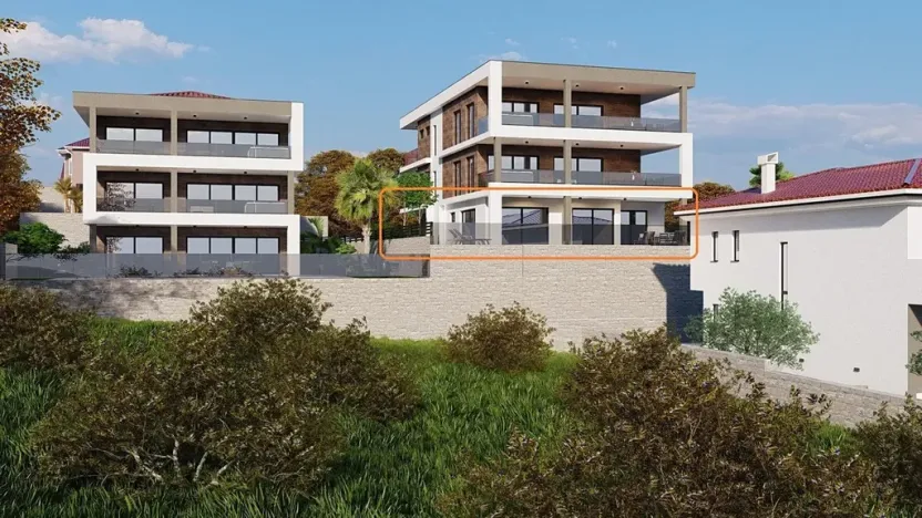 Prodej bytu 3+kk, Vrbnik, Chorvatsko, 113 m2