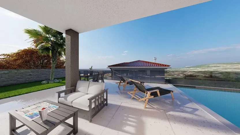 Prodej bytu 3+kk, Vrbnik, Chorvatsko, 113 m2