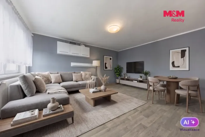 Prodej bytu 3+1, Mělník, Dykova, 74 m2