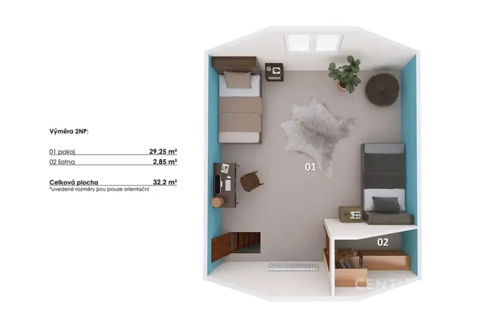 Prodej chaty, Poříčí nad Sázavou, Potočiny, 41 m2