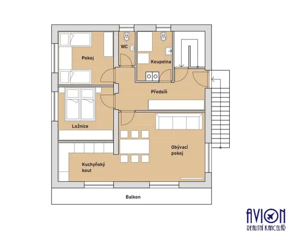 Pronájem bytu 4+kk, Praha - Stodůlky, V borovičkách, 88 m2