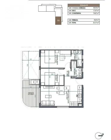 Prodej bytu 3+kk, Guardamar del Segura, Alicante, Španělsko, 73 m2