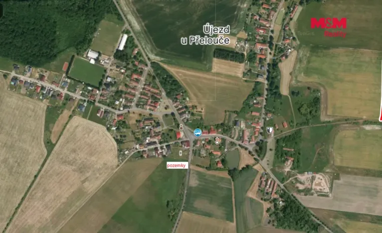 Prodej pozemku pro bydlení, Újezd u Přelouče, 1000 m2