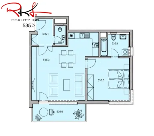 Pronájem bytu 2+kk, Praha, Sousedíkova, 65 m2